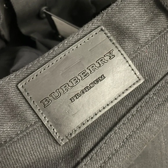 Burberry Straight-Leg Stretch Cotton Jeans Sz 32